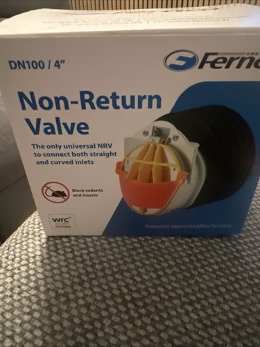 Fernco non return - fernco, for