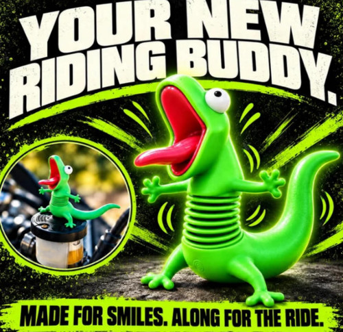 4pcs funny roadside lizard - roadside,