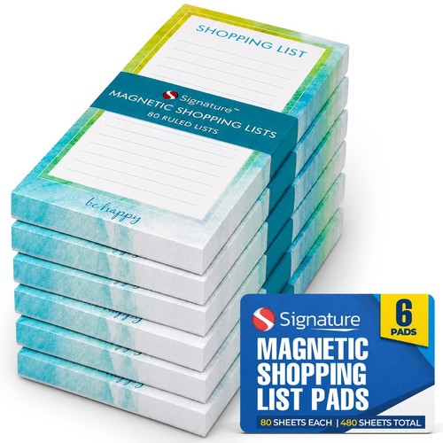 Magnetic shopping list - magnetic, pad