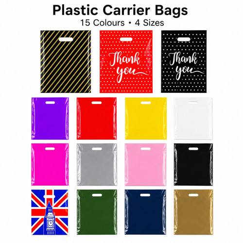 Plastic carrier bag - carrier, modern