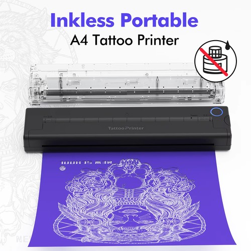 Portable tattoo stencil - portable,