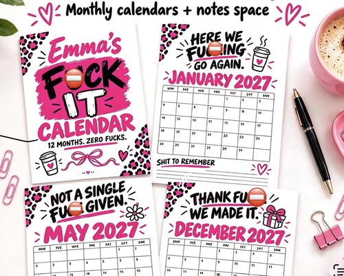 Calendar 2027 a4 wall - it,