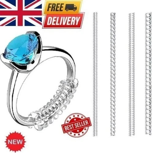 4pcs ring size adjuster clear - ring,