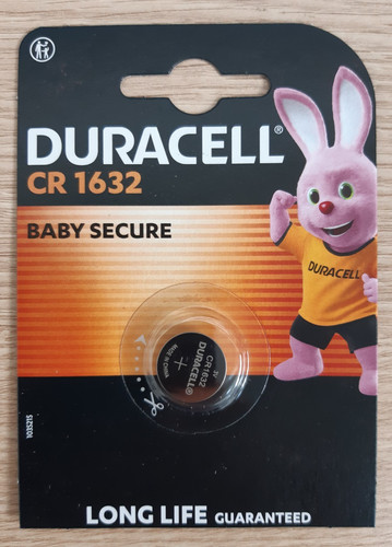 Duracell cr1632 coin - cr1632, cell