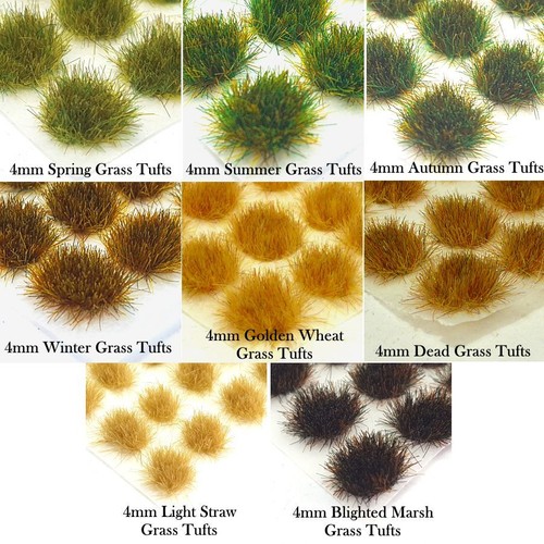 120 4mm static grass tufts - 120,