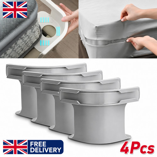 4pcs bed sheet - sheet, holder