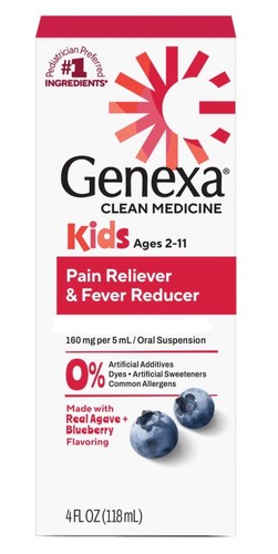 Genexa kids pain - &, fever