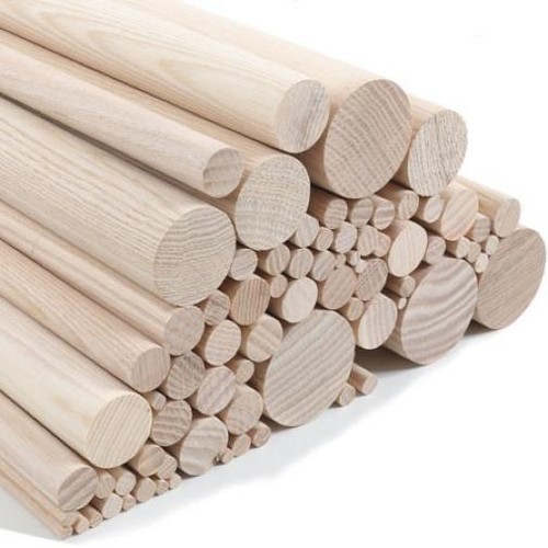 Ash dowels 4m length - ash,