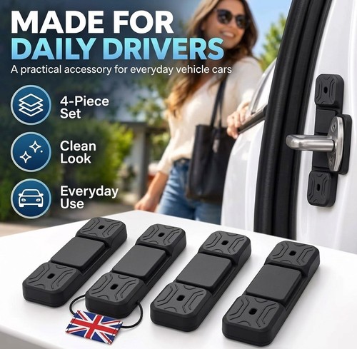 Magnetic car door silencer - magnetic,