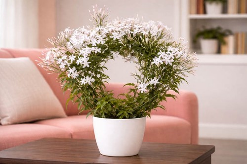 Jasminum polyanthum white - jasminum, white|