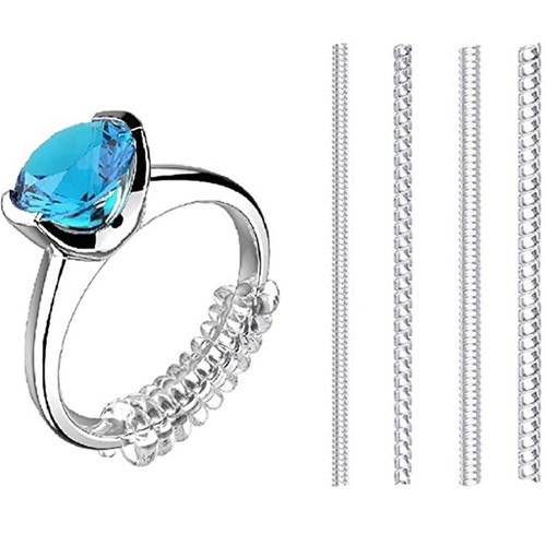 4pcs ring size adjuster clear - adjuster,