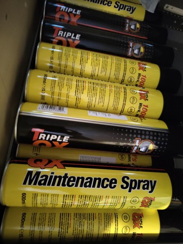 Maintenance spray cans of - maintenance,