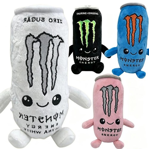 Monster energy can - monster, plush