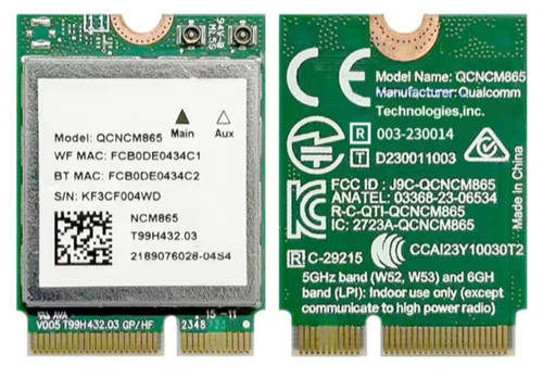 Qcncm865 fastconnect 7800 - qcncm865,