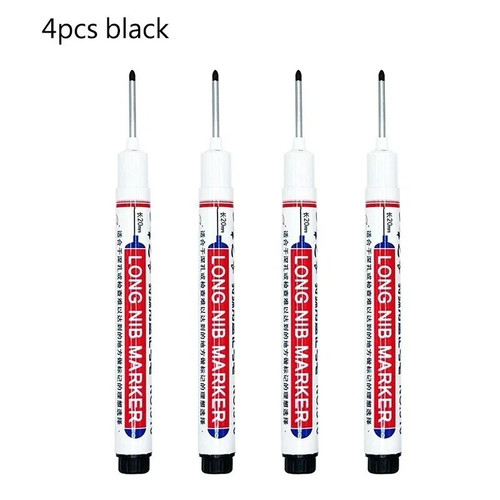 4pcs black deep hole - deep, nib