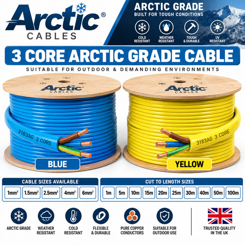 Arctic flex cable blue yellow - arctic,