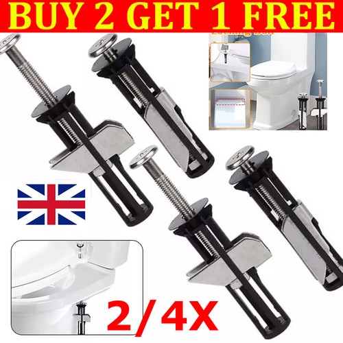 4pcs toilet fixing screws - 2/4pcs,