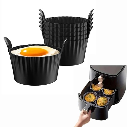 Piece silicone air fryer egg - 4-piece,