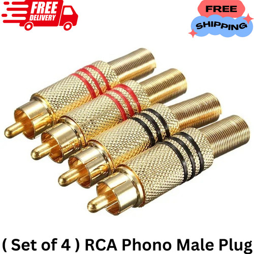 Rca phono male - set,