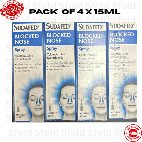 Sudafed blocked nose - x,