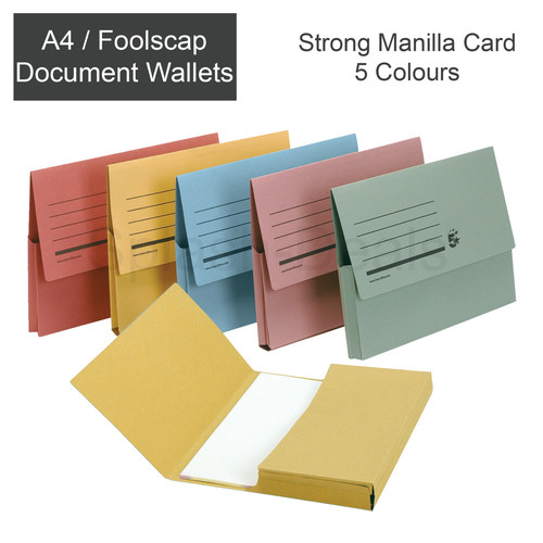 Foolscap filing document - a4,