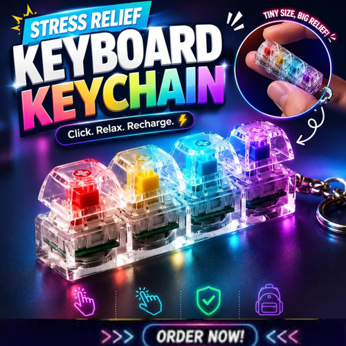 Light keyboard fidget toy - fidget,