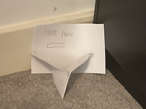 Paper planes handmade - 3,