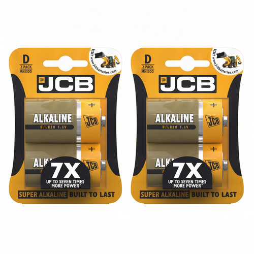 Jcb size super - d, alkaline
