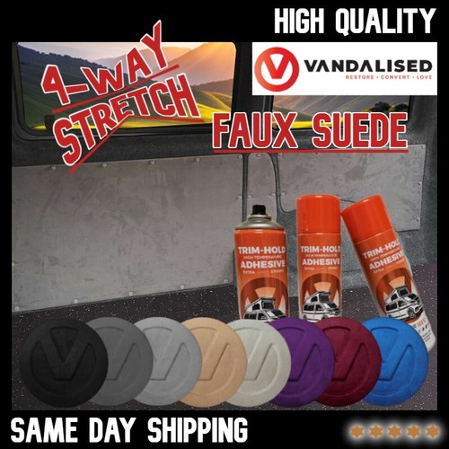 Way stretch faux suede - stretch,