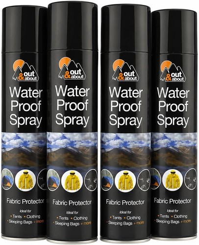 Pack waterproof spray - 4, for