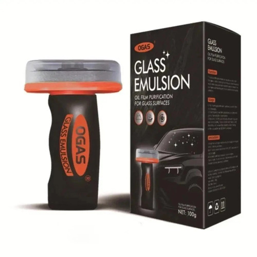 Glass emulsion cleaner - emulsion, cleaner,