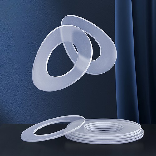 Clear nylon plastic washers - nylon,
