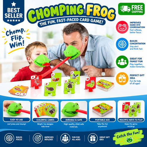 Frog lizard mask wagging - frog,