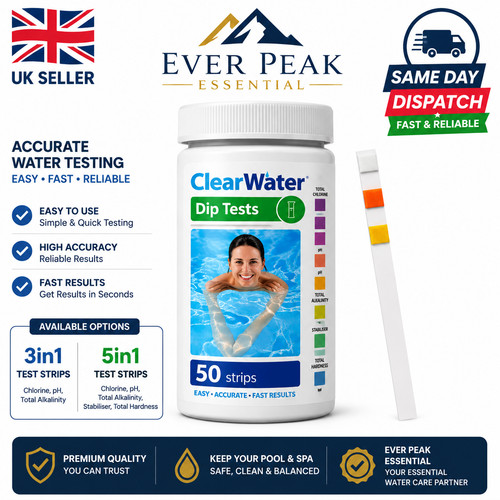 Clearwater test strips - 4-in-1,