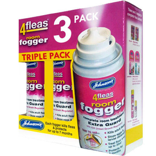 Johnsons 4fleas fogger cans - fogger,