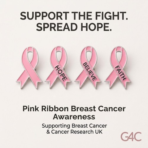 Pink ribbon cancer - cancer, awareness
