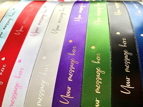 Personalised business ribbon - personalised,