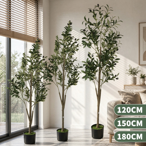 Large olive tree artificial - olive,
