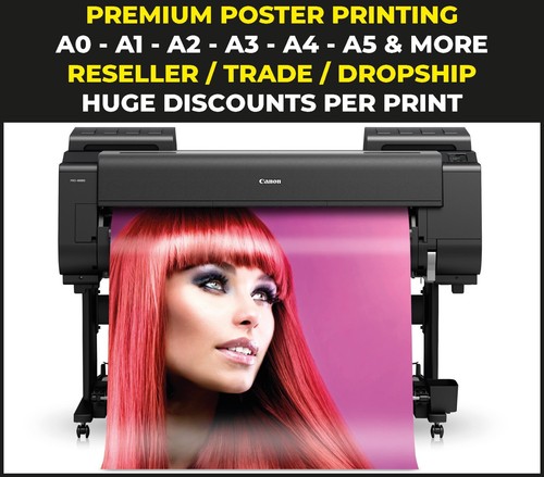 Poster printing gloss satin - poster,