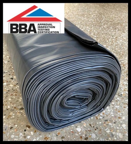 Metre wide black damp proof - metre,