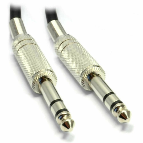 35mm jack cable lead metal - 6.35mm,