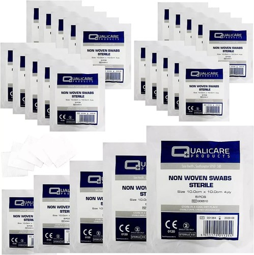 Qualicare sterile swabs - -, 4ply