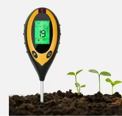 Digital soil ph tester - 4-in-1,