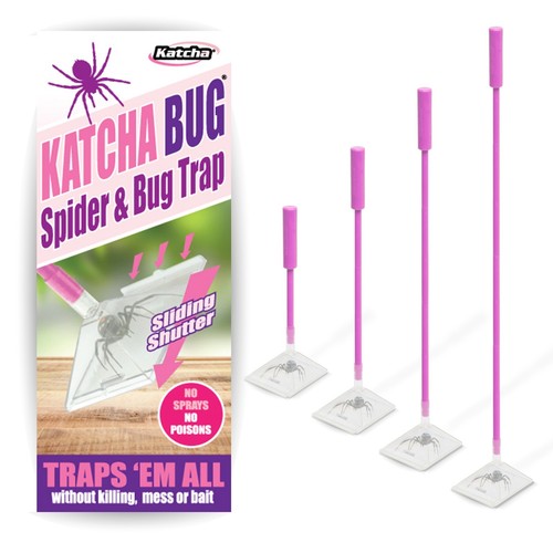 Katcha pink humane - pink, spider