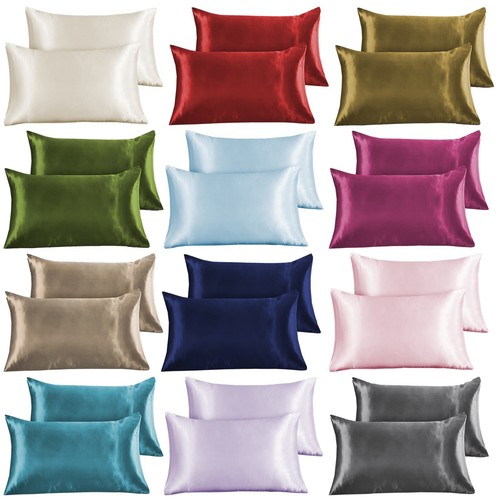 Pack satin silk pillowcase - silk,
