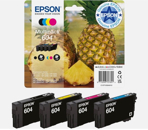 Epson 604 pineapple - pineapple, multipack