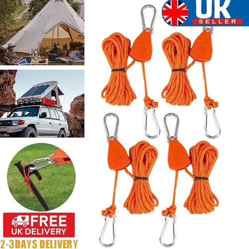 4pcs reflective tent - tent, guy