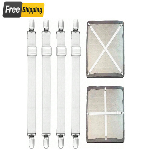4pcs adjustable bed sheet - 4pcs,