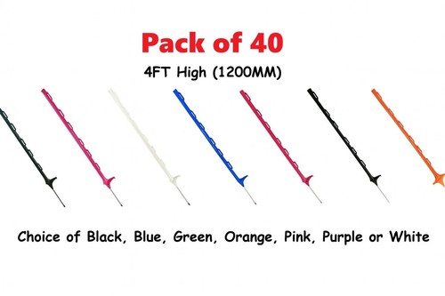 Electric fence poly posts - fence,