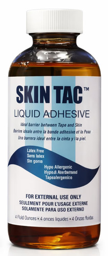 Skin tac liquid adhesive - adhesive, 4oz